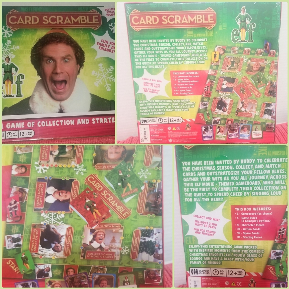 NEW ELF CARD SCRAMBLE